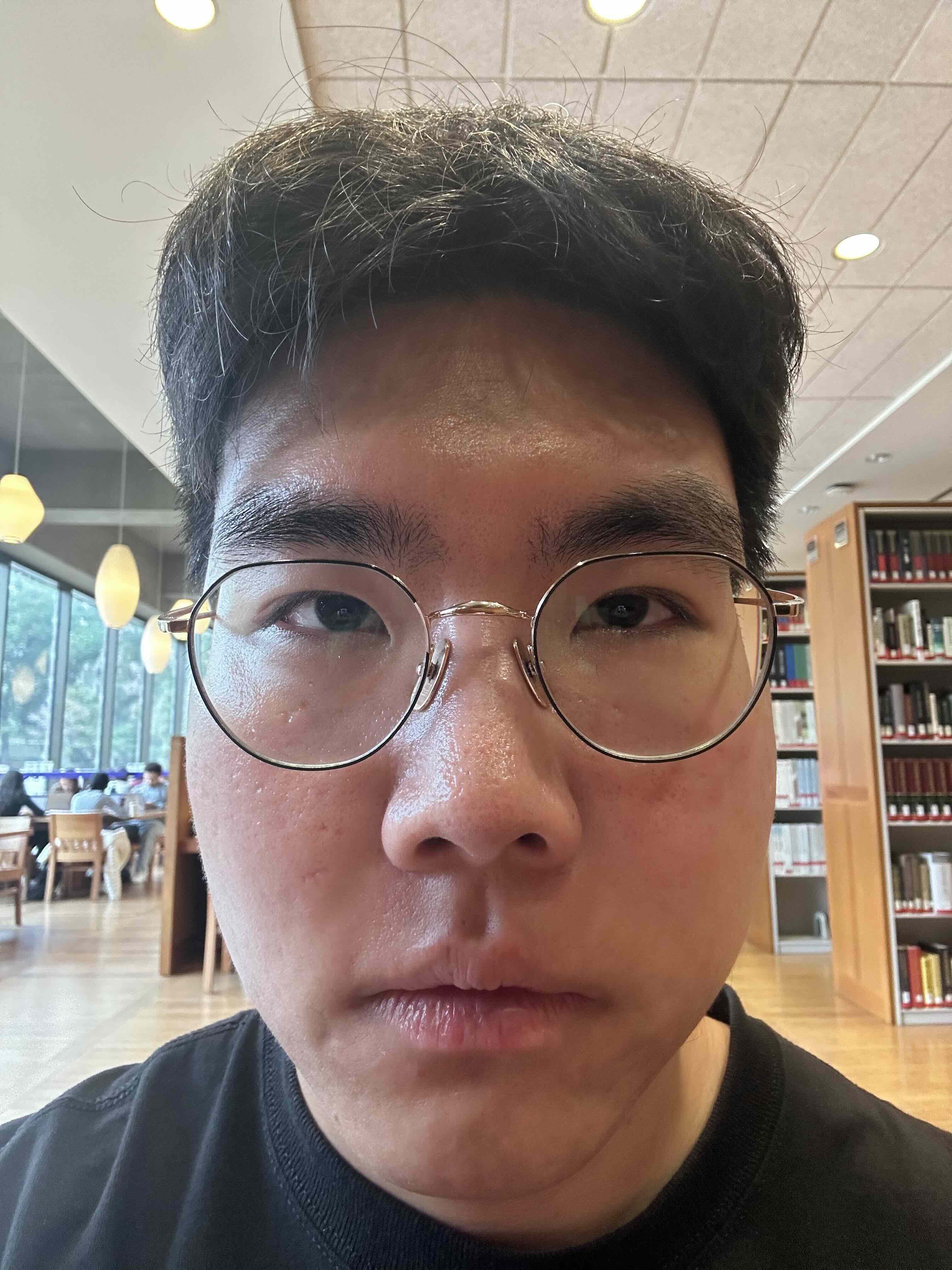 Portrait taken from close up