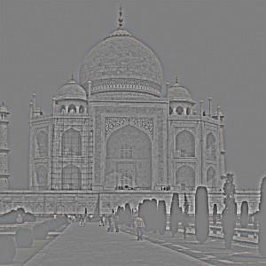 Taj Mahal high frequencies