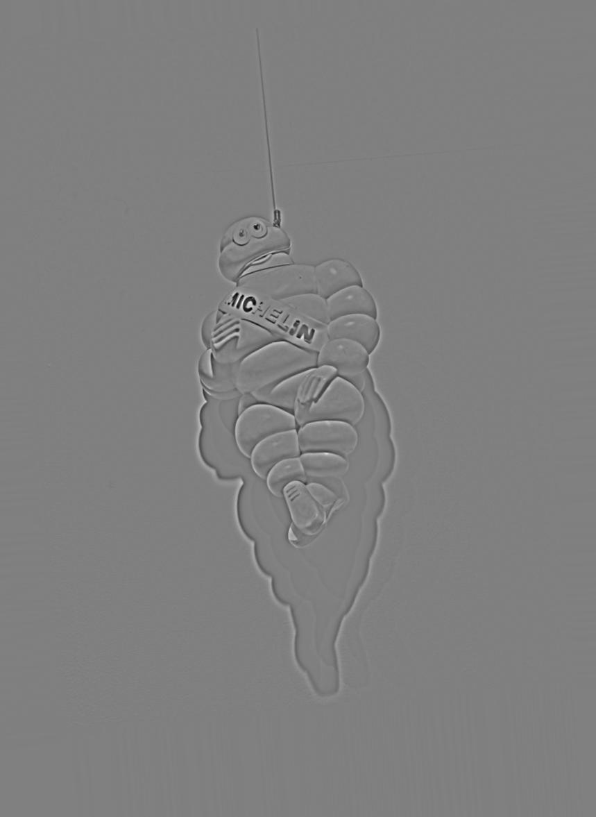 Michelin Man, high-pass filtered